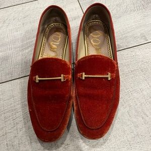 Women’s Sam Edelman velvet loafers
